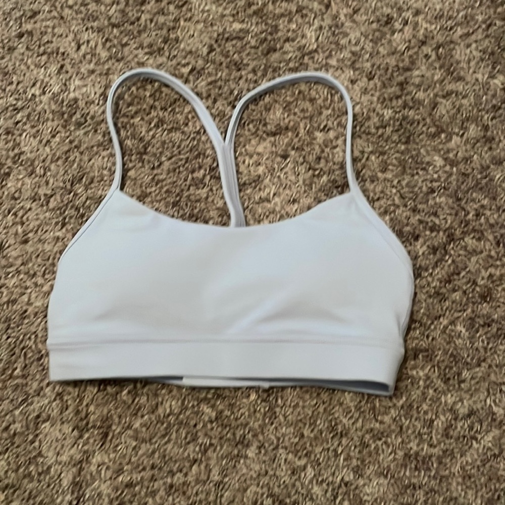 Light blue LuluLemon sports bra size 2